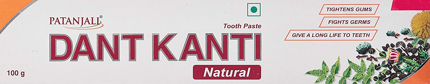 Купить Зубная паста Patanjali Dant Kanti Toothpaste Dental Cream 100gm ...
