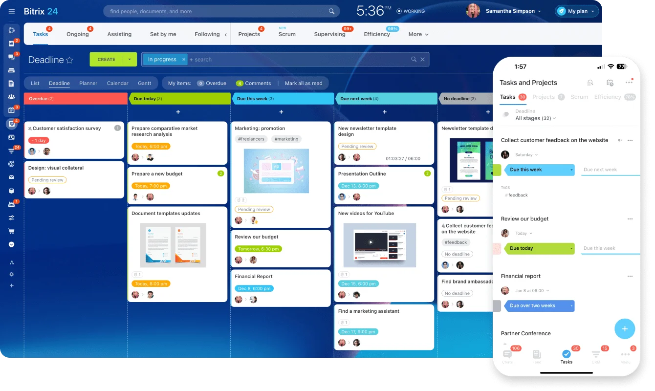 Tasks Framework Showcase