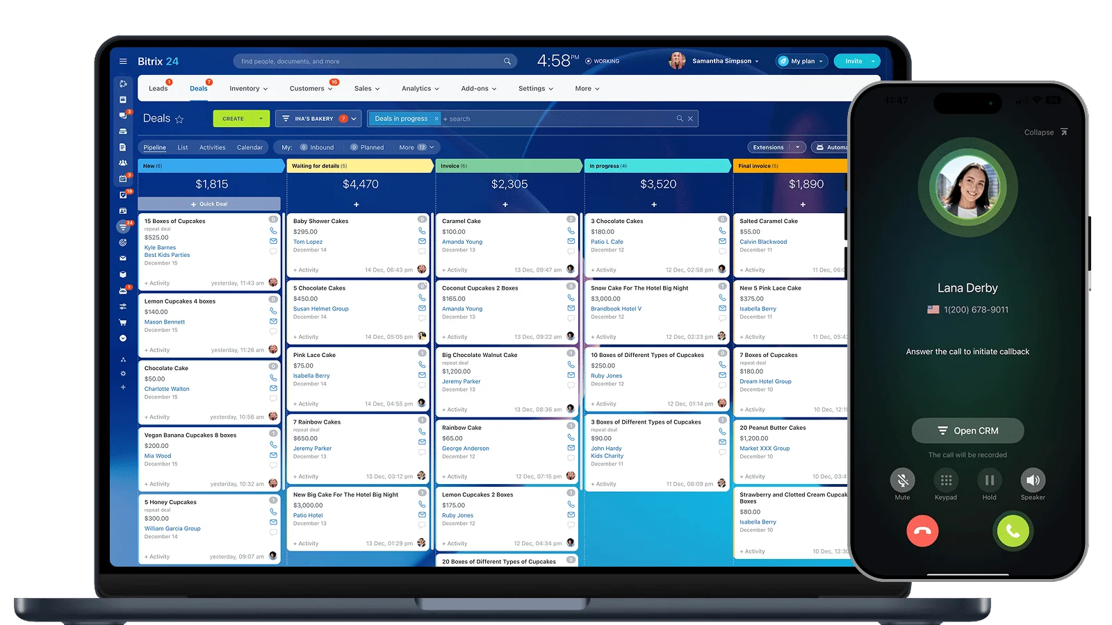 Platform Workspace Grid Layout Display Overview