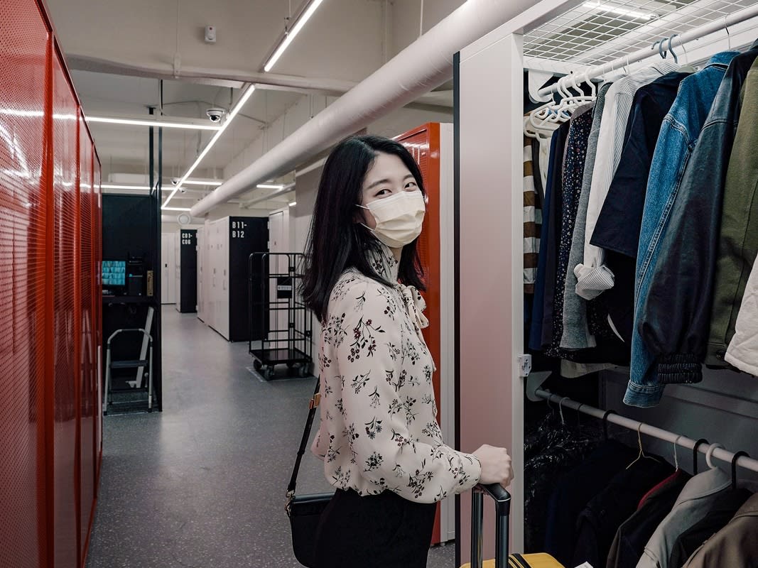 편안창고 출입구 외관 상가건물 입점 방화문 화재안전 개인창고