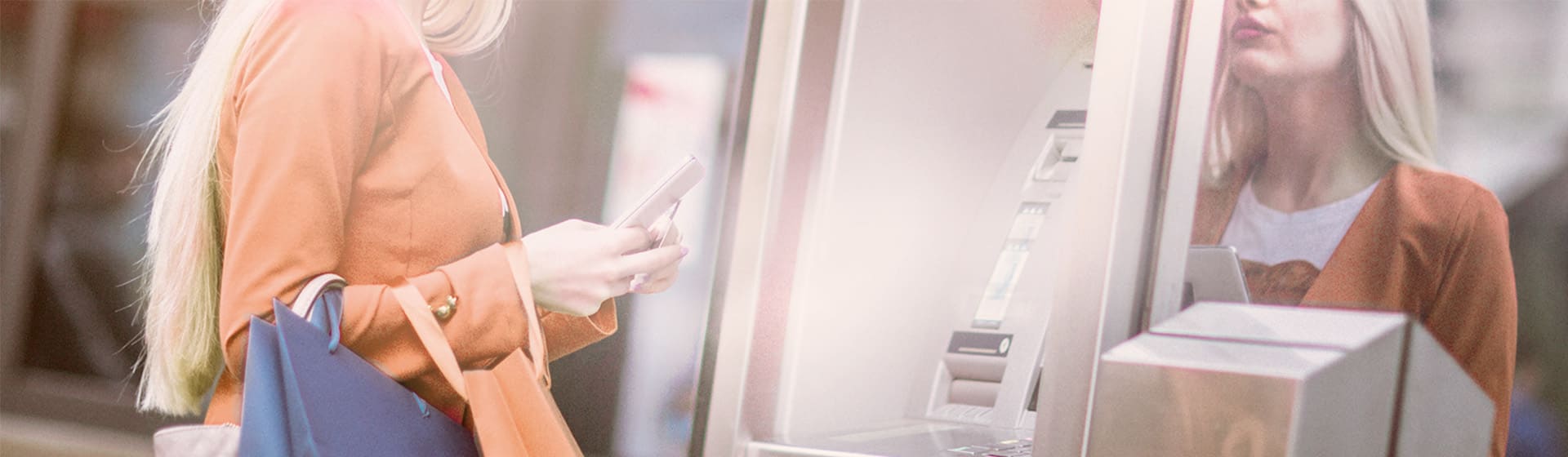 Where can you make transactions?