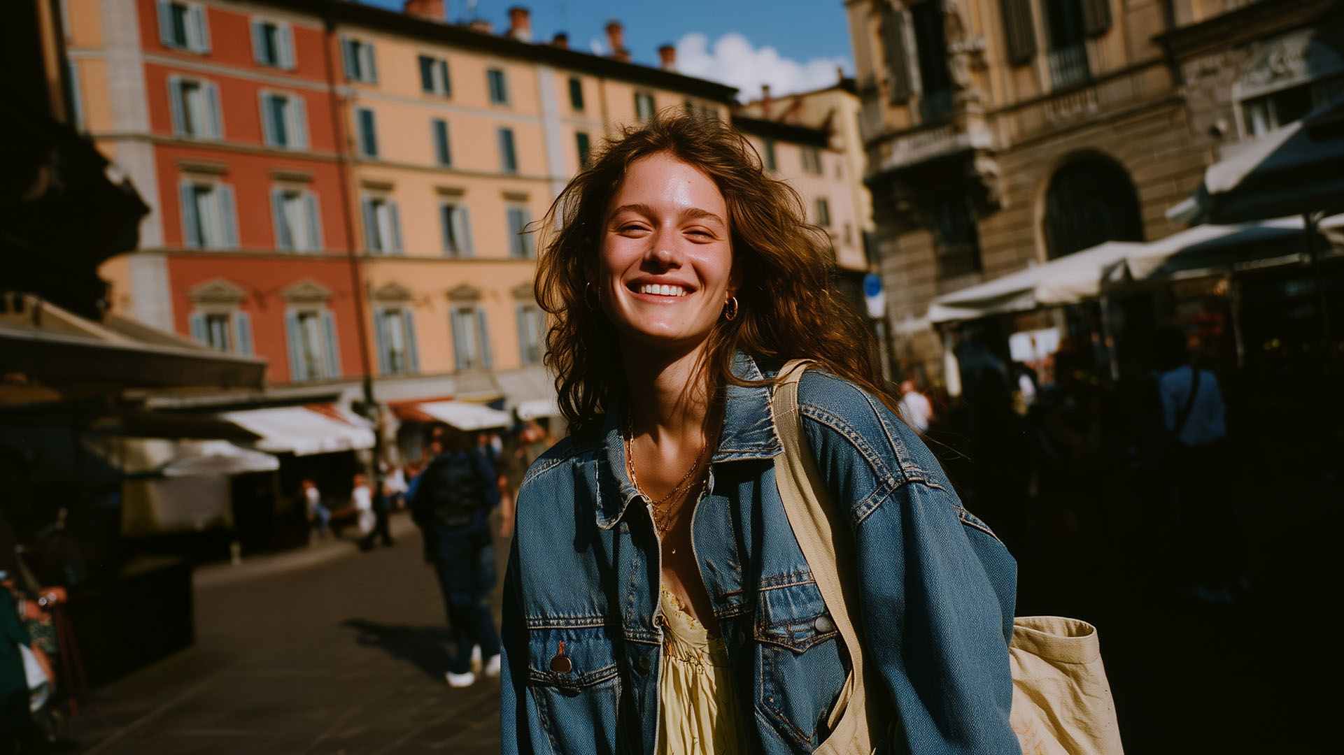 Smiling young woman