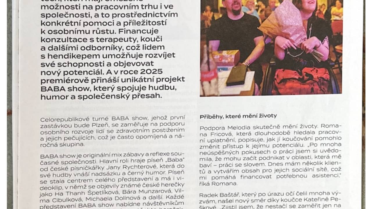 Melodio v&nbsp;časopise Nový prostor
