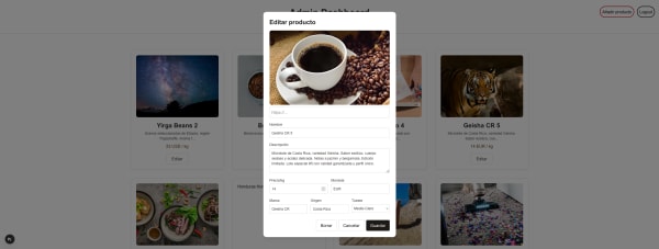 CafeShop — Full-stack E-commerce