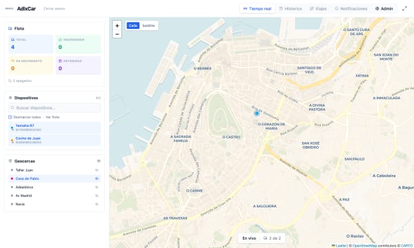 Galicia Localiza — Gestor de Flota Empresarial