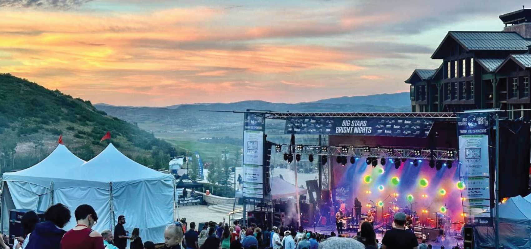 Park City Institute Big Stars, Bright Nights concert series *Pre-Fixe menu offering Image