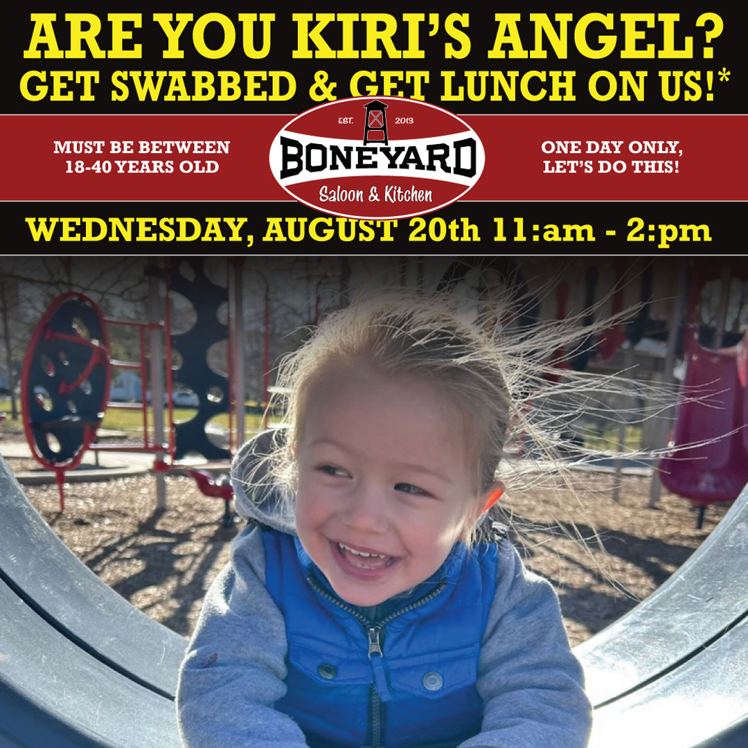 Swab for a Cause: Help Find a Match for Kiri Image