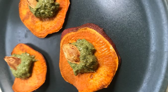 Healthy Baked Sweet Potato Rounds - Parties With A Cause