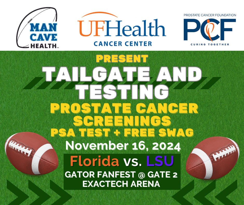 Man Cave Health, UF Health Cancer Center and the Prostate Cancer