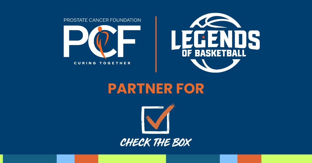 All Star Weekend, PCF - Legends of Basketball Partnership logos