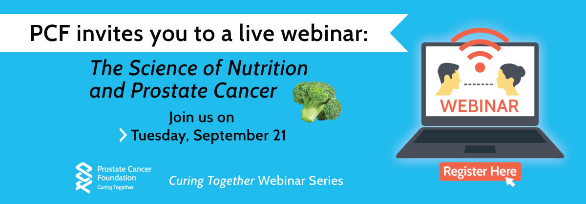 The Science of Nutrition and Prostate Cancer webinar