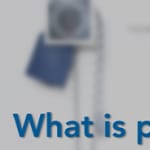 Photo of text: "What is proton therapy"