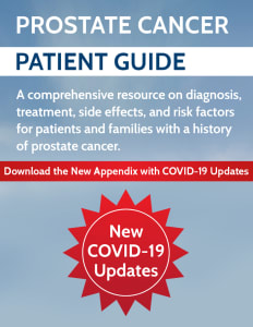 COVID-19 appendix to prostate cancer guide