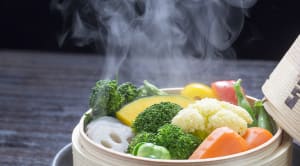 steamed vegetables