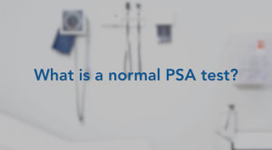 Text of "What is a normal PSA"