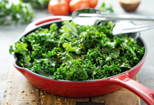 Sauteed kale