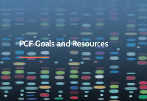 PCF Goals and Resources