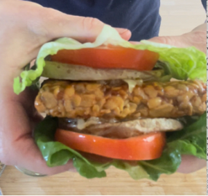 Tempeh burger