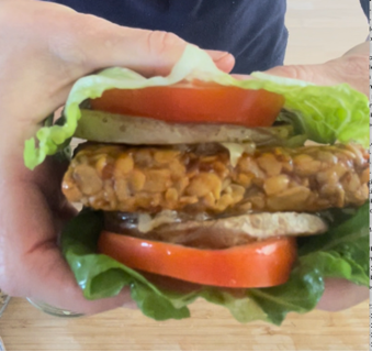 Tempeh burger