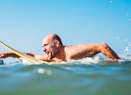 Man Surfing