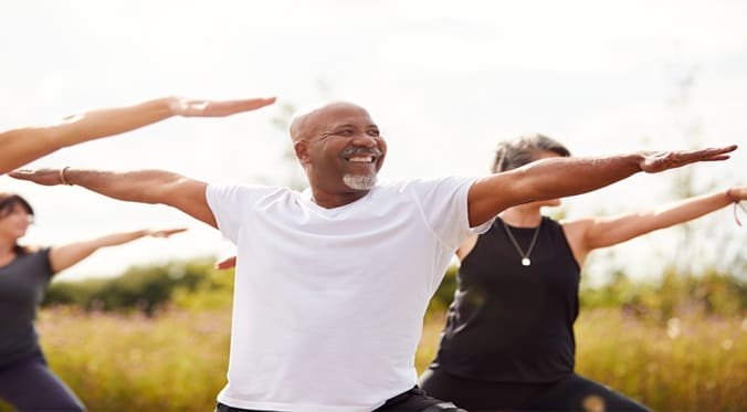 Man doing yoga featured image