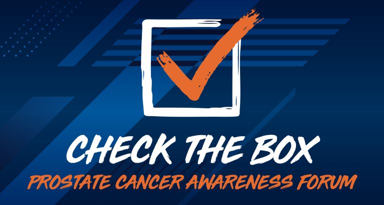 Check the Box prostate cancer awareness forum campaign- checkbox image