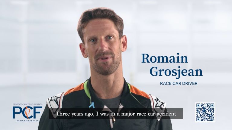 Romain Grosjean,F1 driver, PSA for PCF