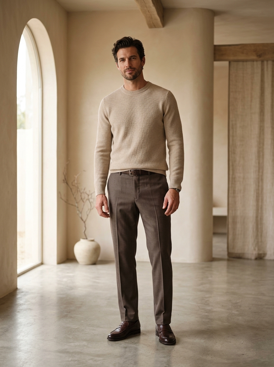 Tailored Linen Trousers
