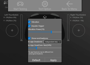 Тест геймпада - Game Controller Tester от Microsoft Store