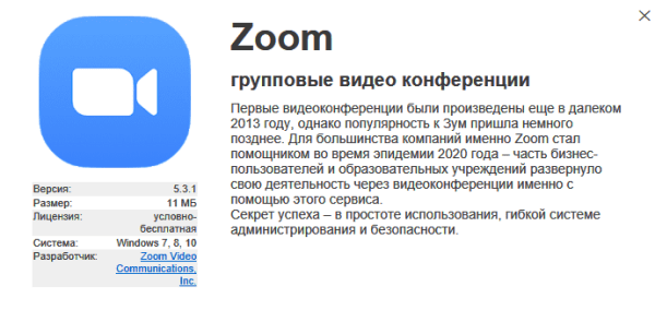 Zoom преимущества и использование