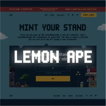 Lemon Ape Stand Web and Marketing by PCL Labs