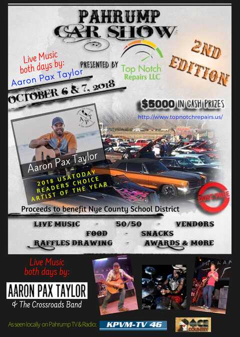 Aaron Pax Taylor Live Music
