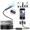 Endoscope camera with light