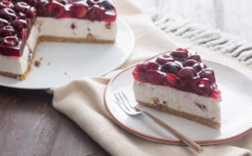 Cheesecake alle ciliegie