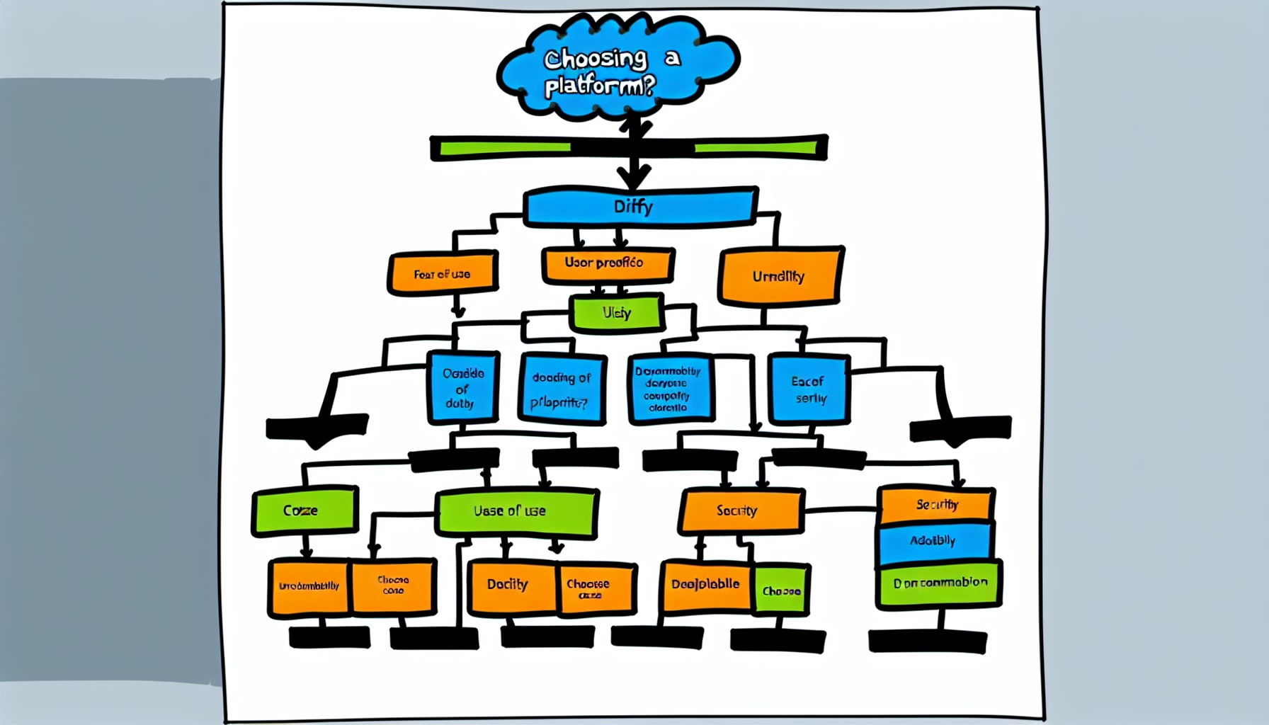 Decision flowchart for choosing between Dify and Coze platforms