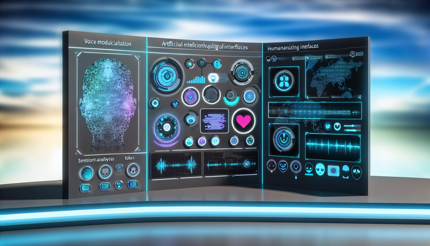 Dashboard showing AI humanizer tools and features
