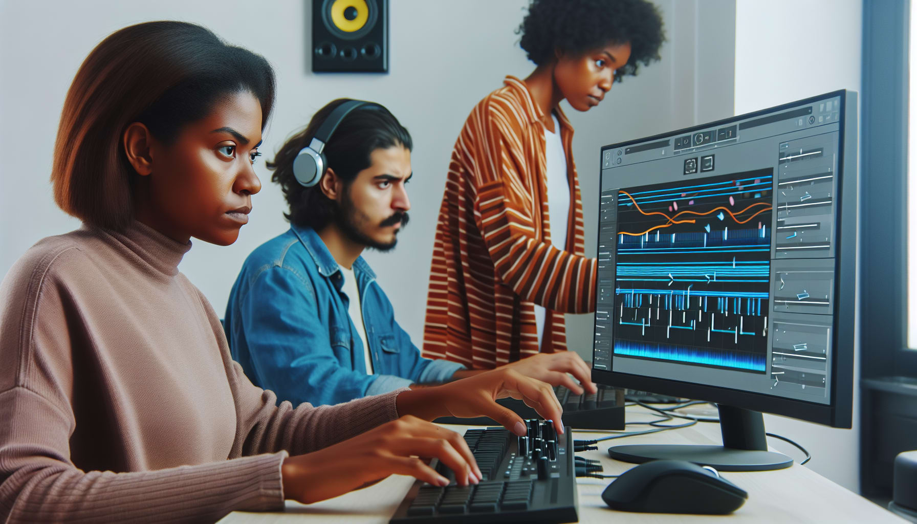 Content creators using AI music for videos and streaming platforms.