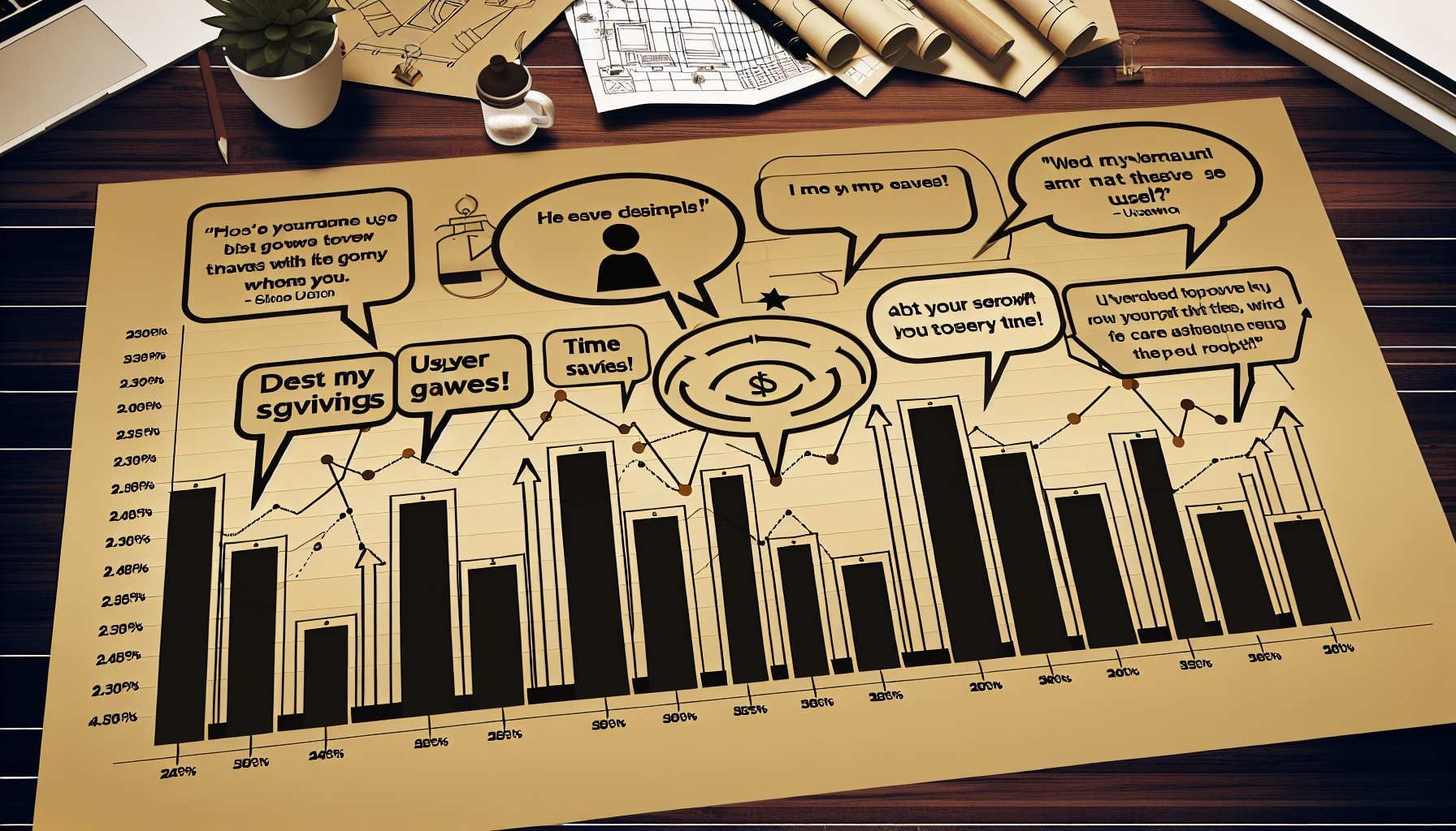 Graphs and testimonials showing user growth, time savings, and positive feedback from users of social media AI suites