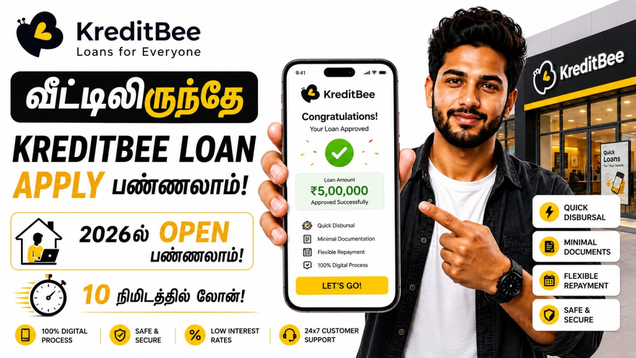 KreditBee Loan Apply Online Tamil 2026
