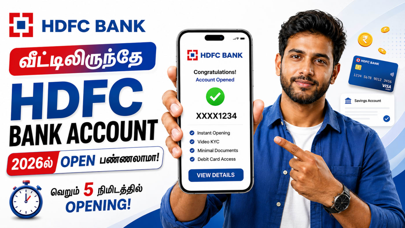 HDFC Bank Savings Account – Online Account Opening