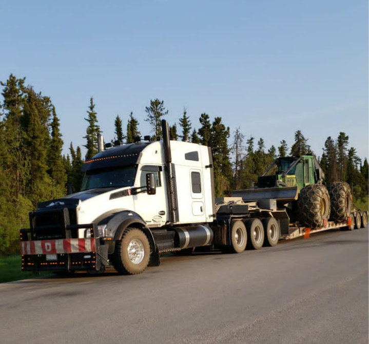Equipment Hauling Fort St John Peaceland Oilfield Services