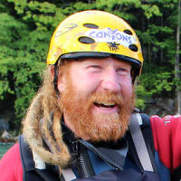 Rafting guide Mike Harris