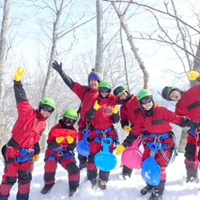 いざ、出発！ - みなかみ スノーキャニオニングツアーの流れ