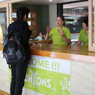 チェックイン - みなかみ キャニオニングツアーの流れ