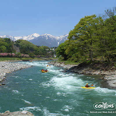 景色も最高 - みなかみ ラフティングツアーのハイライト
