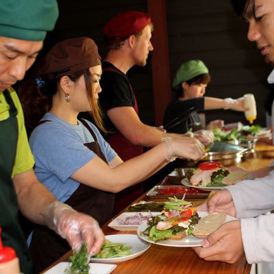 ランチ - みなかみ コンボツアーの流れ