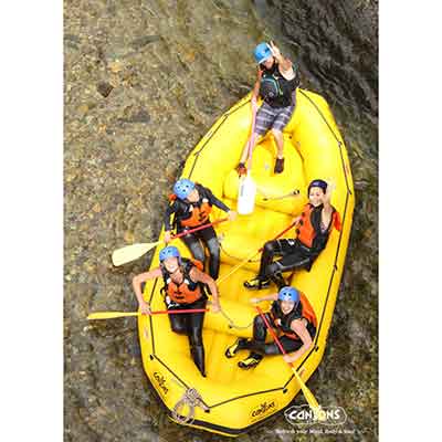 ラフティングツアー - みなかみ コンボツアーの流れ