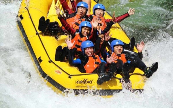 みなかみ夏ラフティング半日