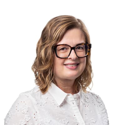 Porträtt av Camilla Goossen