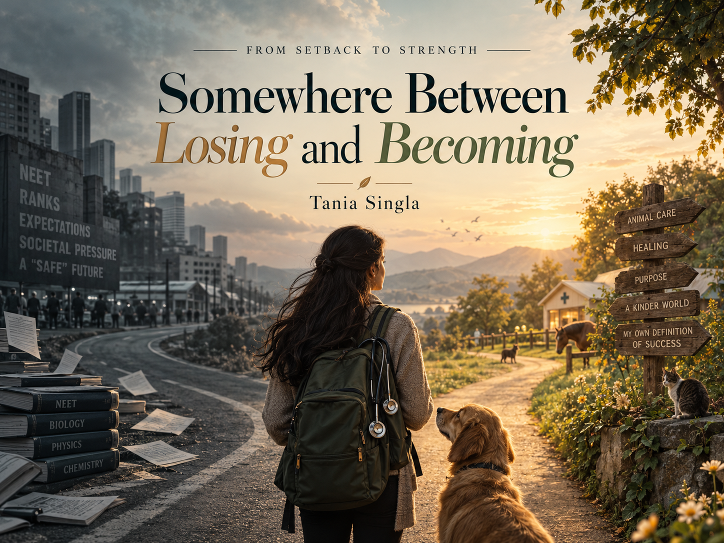 Somewhere Between Losing and Becoming